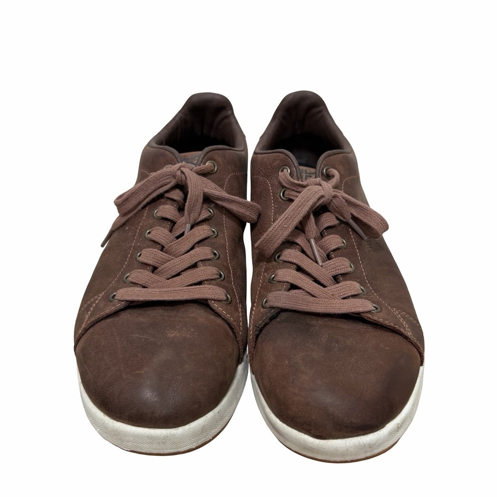 Kuru Roam Classic Court Leather Lace Up Sneaker Mens US 12 EU 46 Clove Brown - Picture 6 of 16